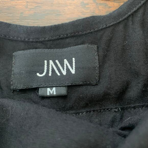 J^W Black Strappy V Neck Maxi Dress Size Medium - Picture 6 of 9